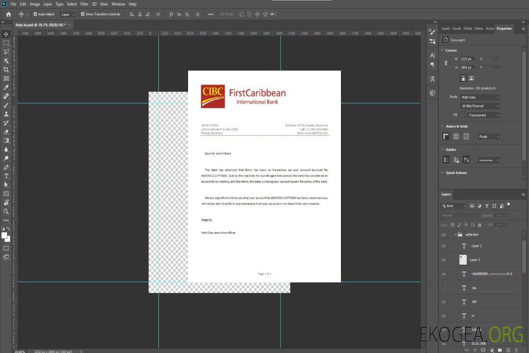 Référence Dominique , CIBC , closure template